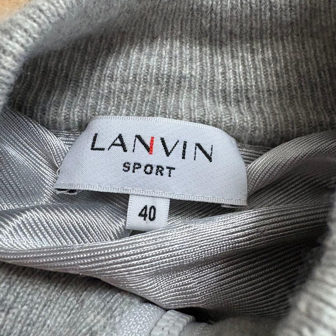 LANVIN SPORTランバンスポール 100%カシミヤニットカーディガン