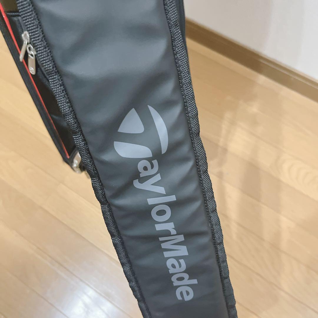 K264 TaylorMade キャディバッグ 赤黒 フード無し