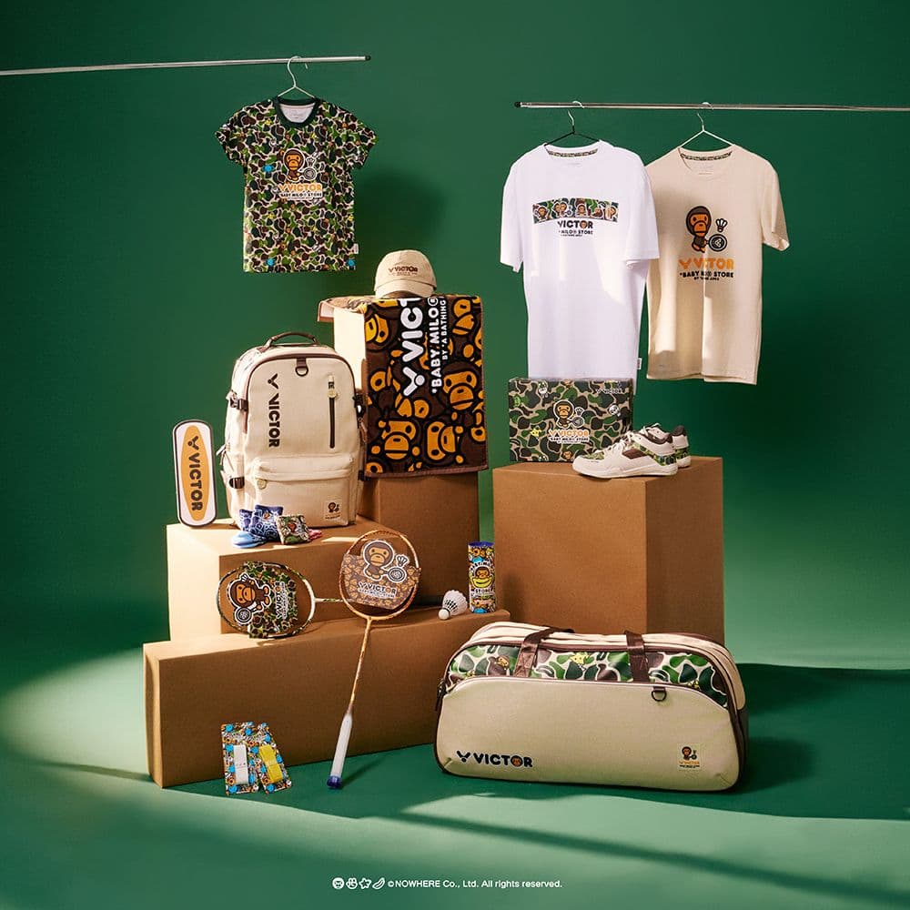 VICTOR BABY MILO STORE コラボ Tシャツ L