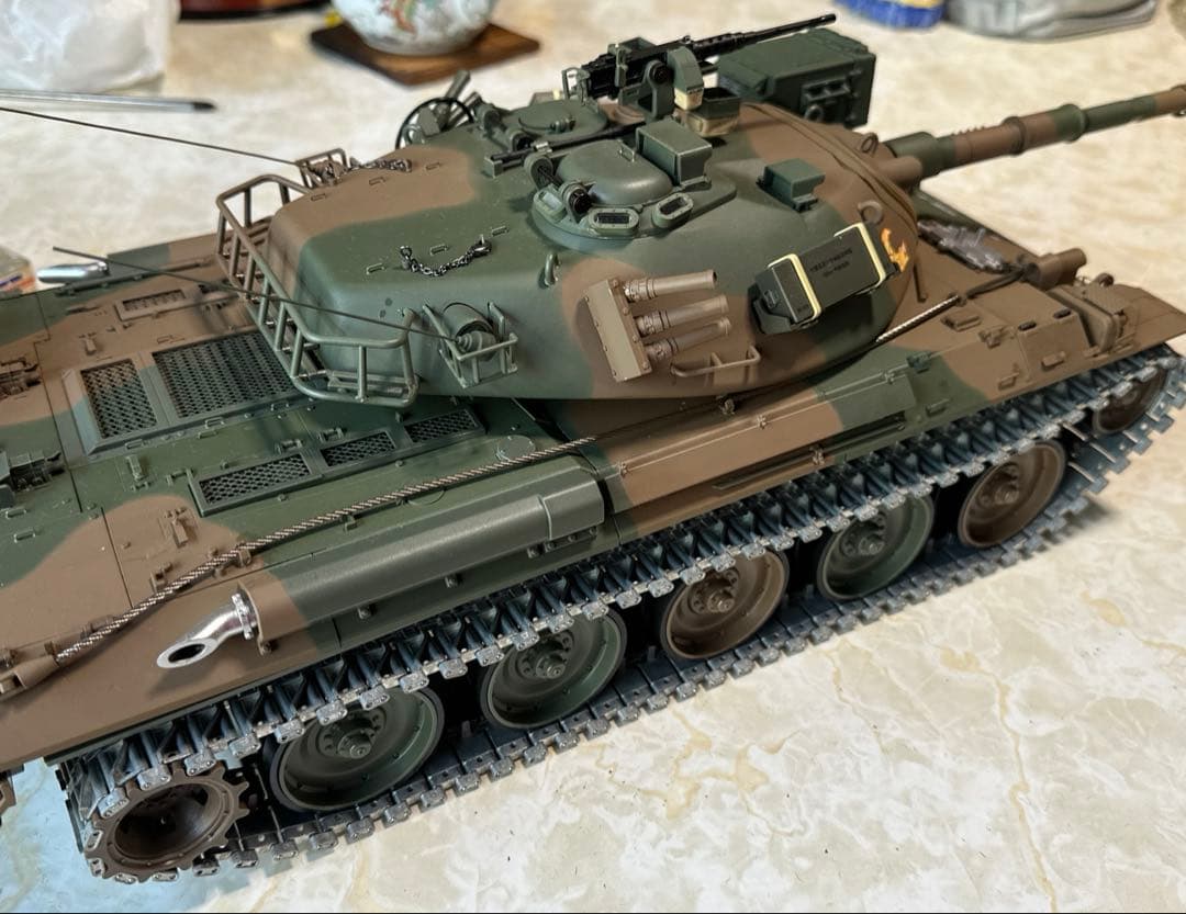 74式戦車をつくる　全号完成品