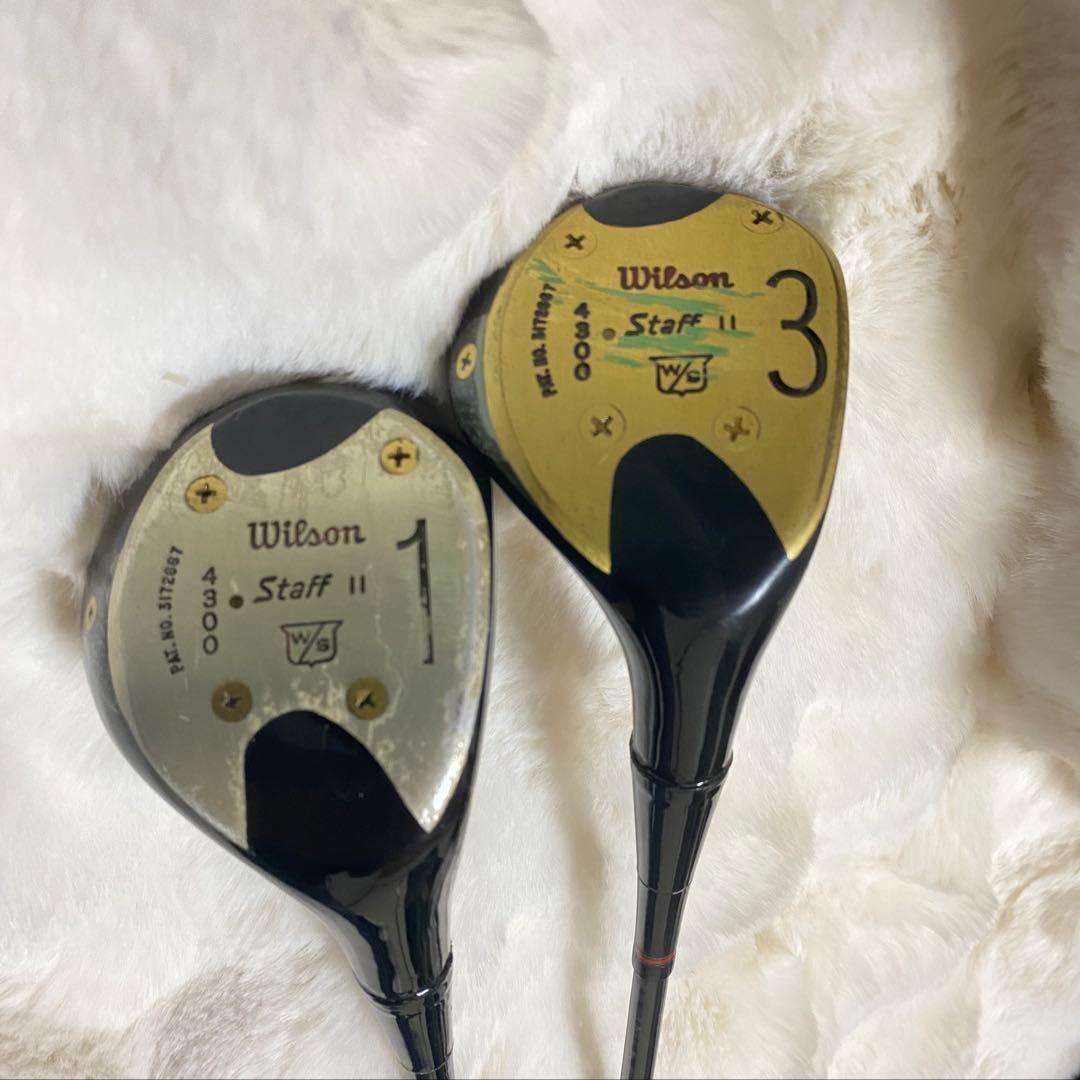 Wilson Staff II パーシモンドライバーセット 1&3