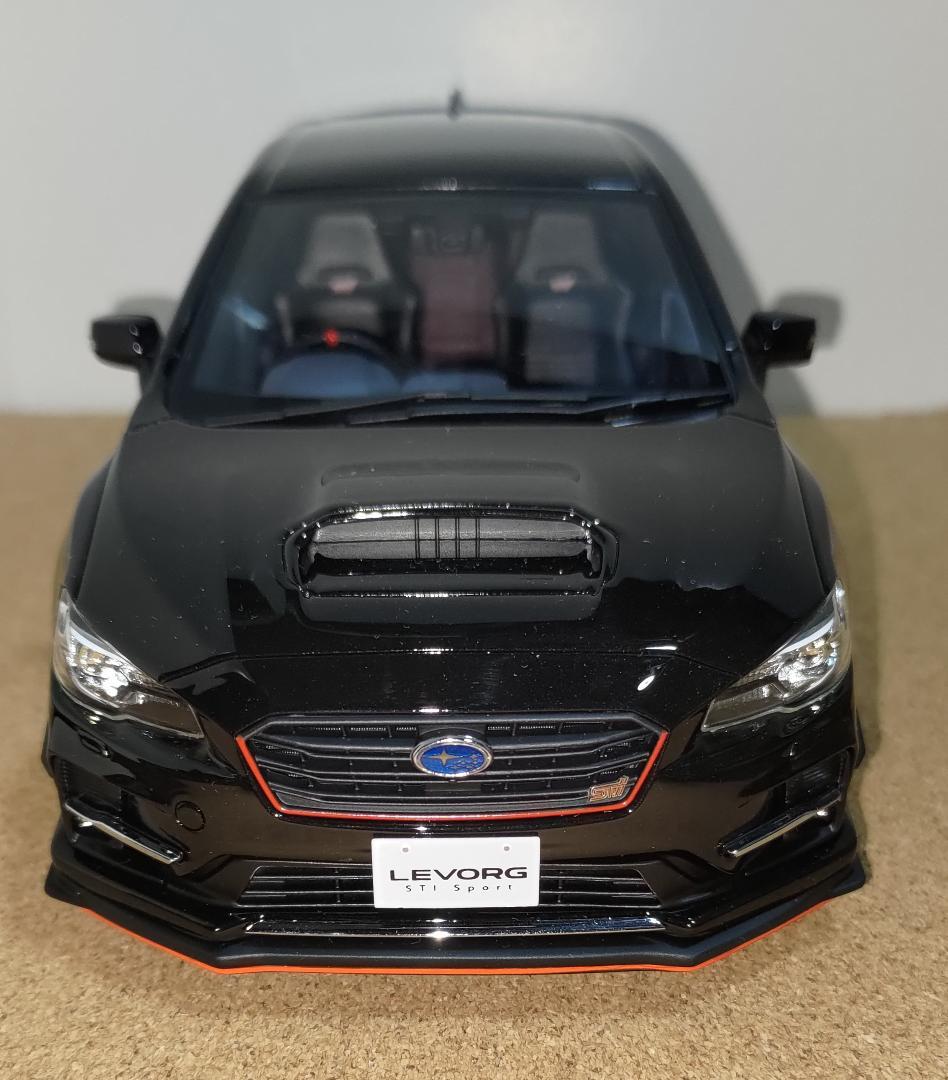 1/18レヴォーグ VMG 2.0STI スポーツ ブラック