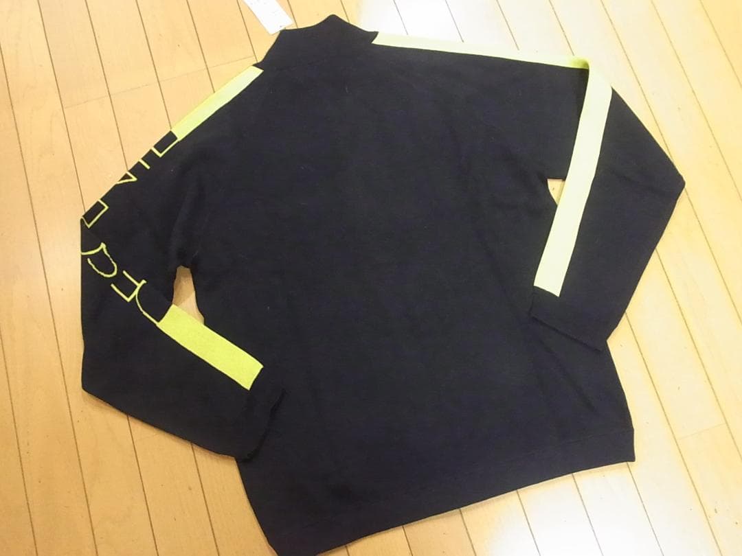 新品タグ付 DESCENTE GOLFデサント フルジップニットジャケット/ＸＯ