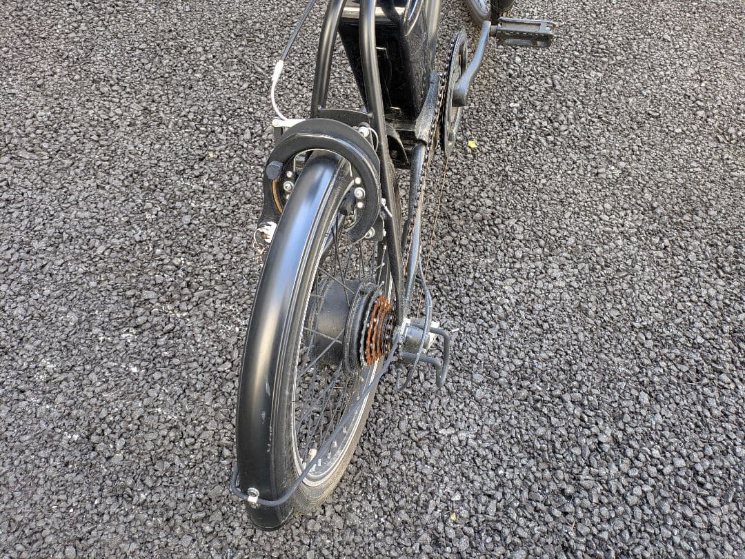 電動自転車 自転車 20インチ シマノ6段変速搭載 電動アシスト自転車　黒