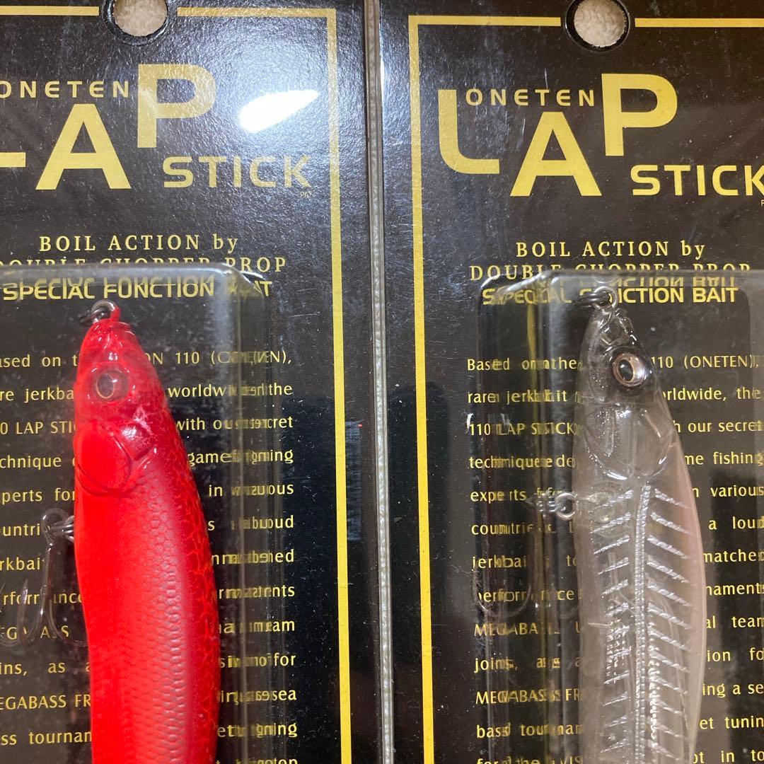 【新品・未使用】 メガバス　ONETEN LAP STICK 2色セット