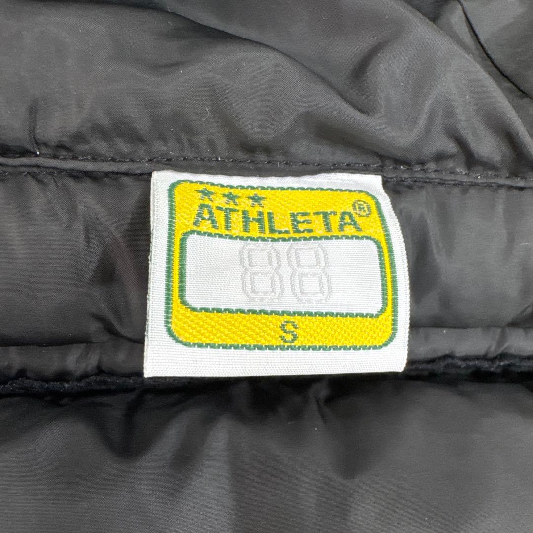 ATHLETA アスレタ 中綿ウォームジャケット ブラック S サッカーウェア
