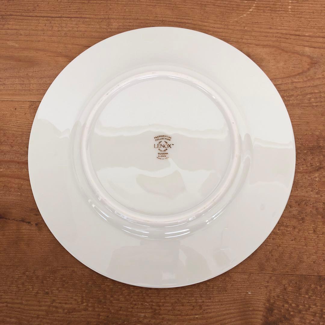USA製　LENOX TUXEDO 21cmプレート5枚　レノックス　タキシード