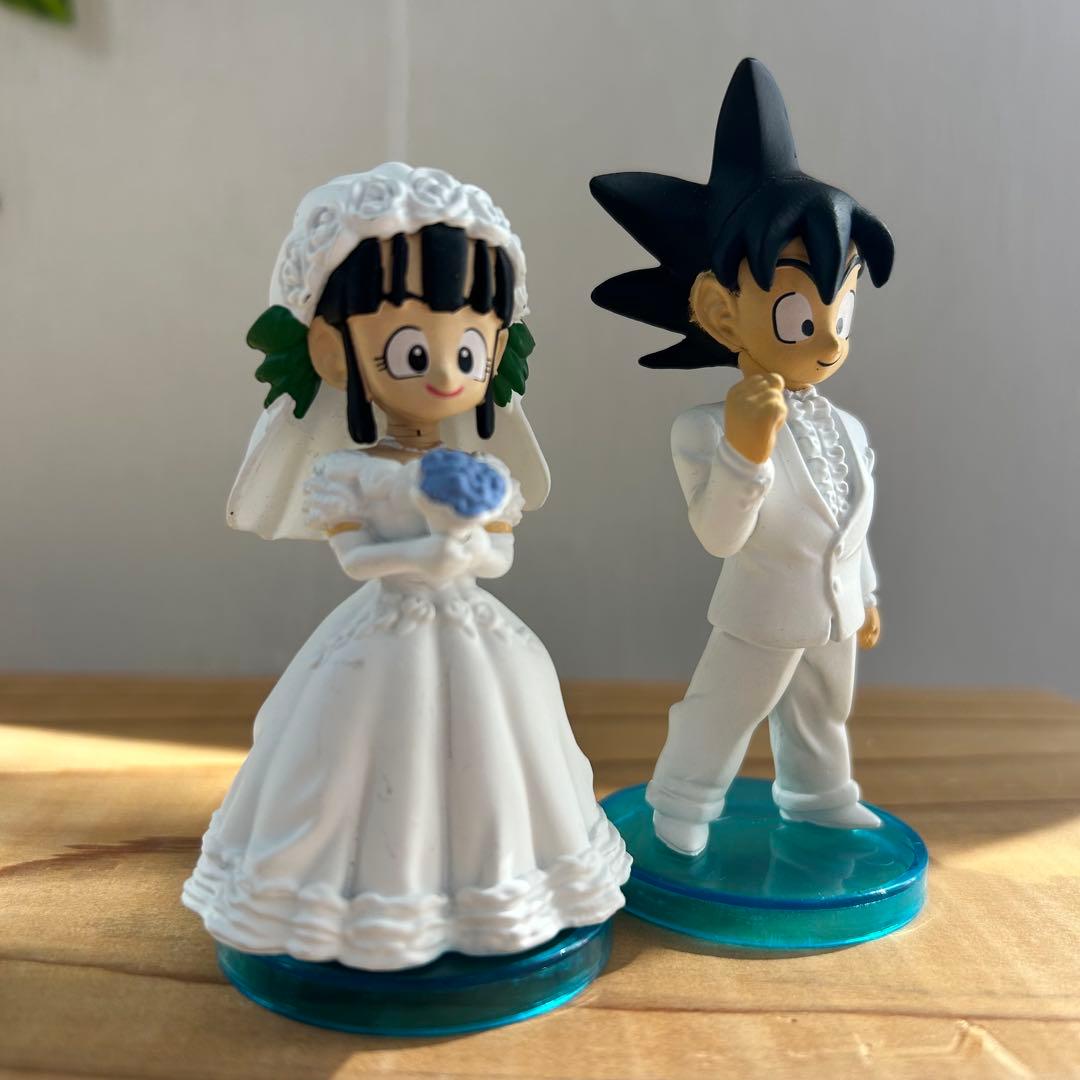 ドラゴンボール 悟空とチチ フィギュア ウェディング