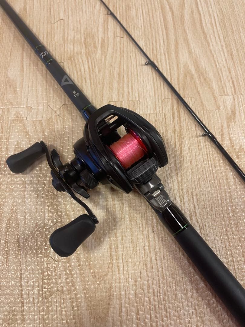 週末限定セール　 ダイワ　穴釣り専科　PR100ベイトリール　セット