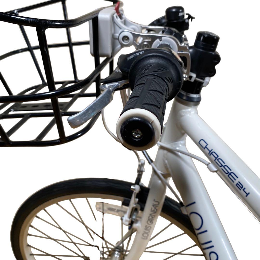 ルイガノ 24インチ スタンド レディース ジュニア クロスバイク 美品