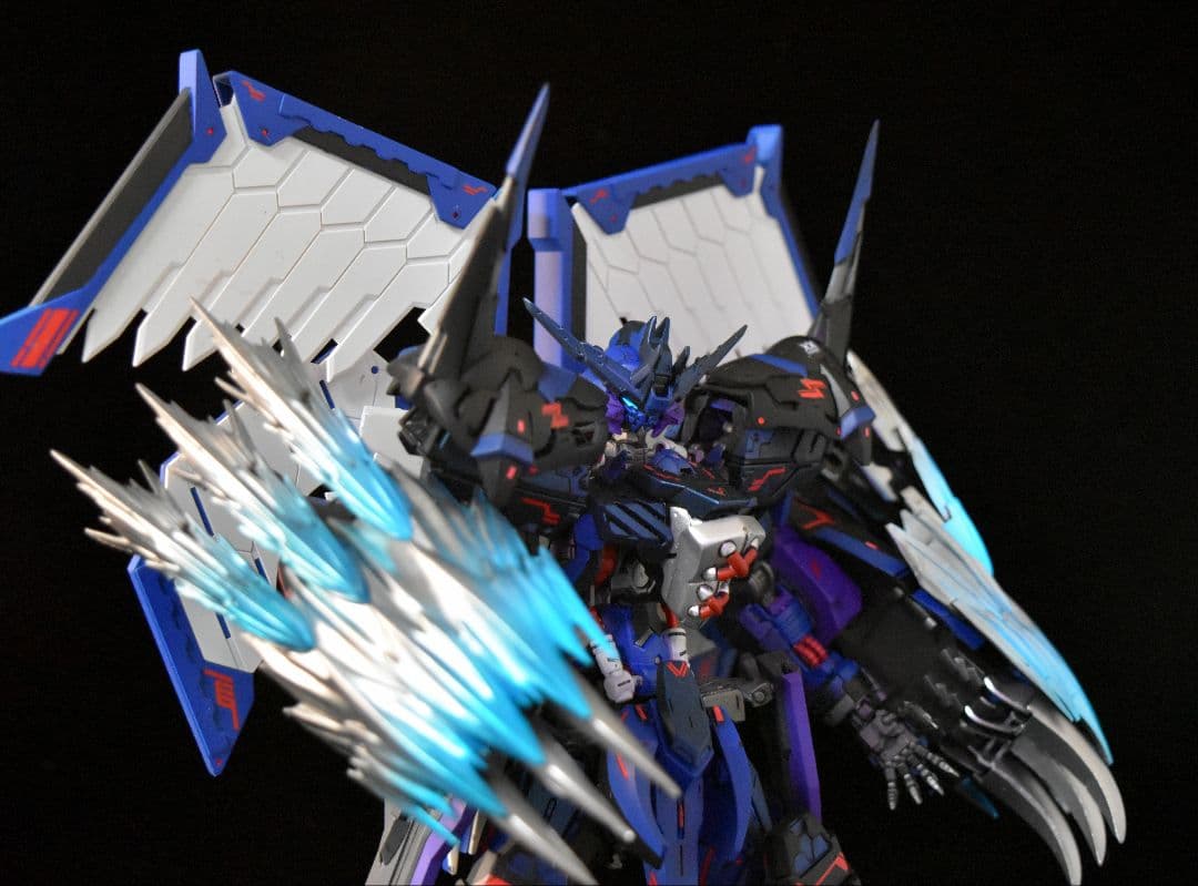 MG ガンダムヴィダール 全塗装 完成品 ミキシング ウォーグレイモン ガンプラ