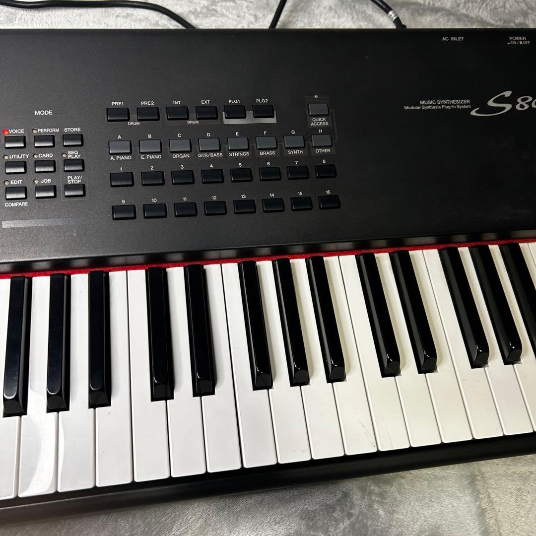 【美品・動作良好】YAMAHA S80 88鍵 ピアノタッチ シンセサイザー