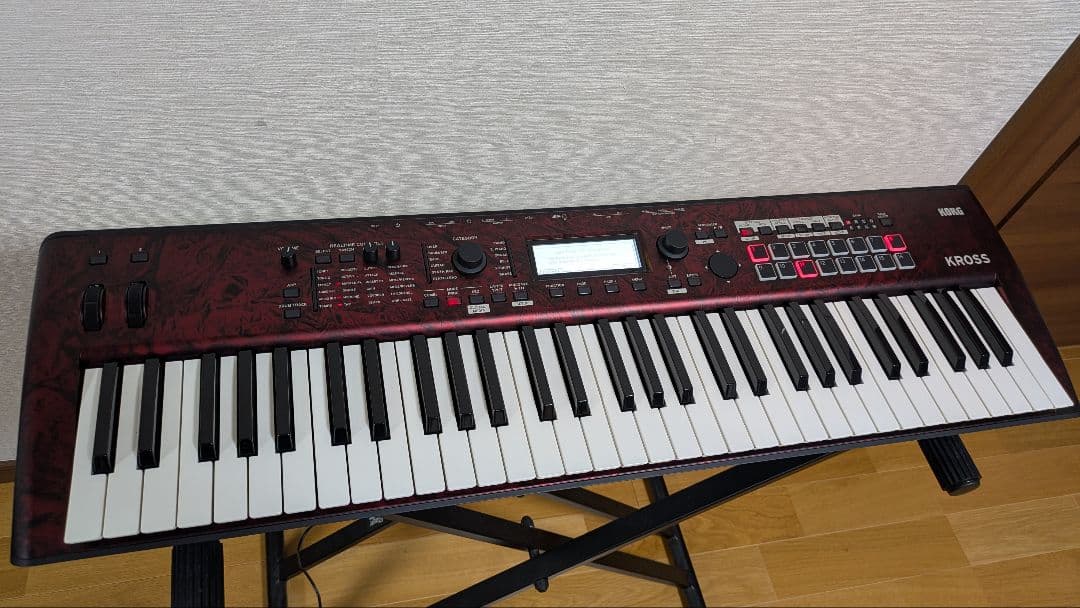【レア】KORG KROSS2-61 RM(レッドマーブル)+純正付属品多数