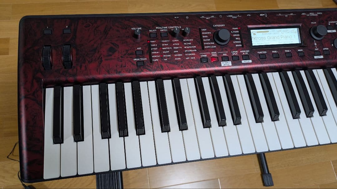 【レア】KORG KROSS2-61 RM(レッドマーブル)+純正付属品多数