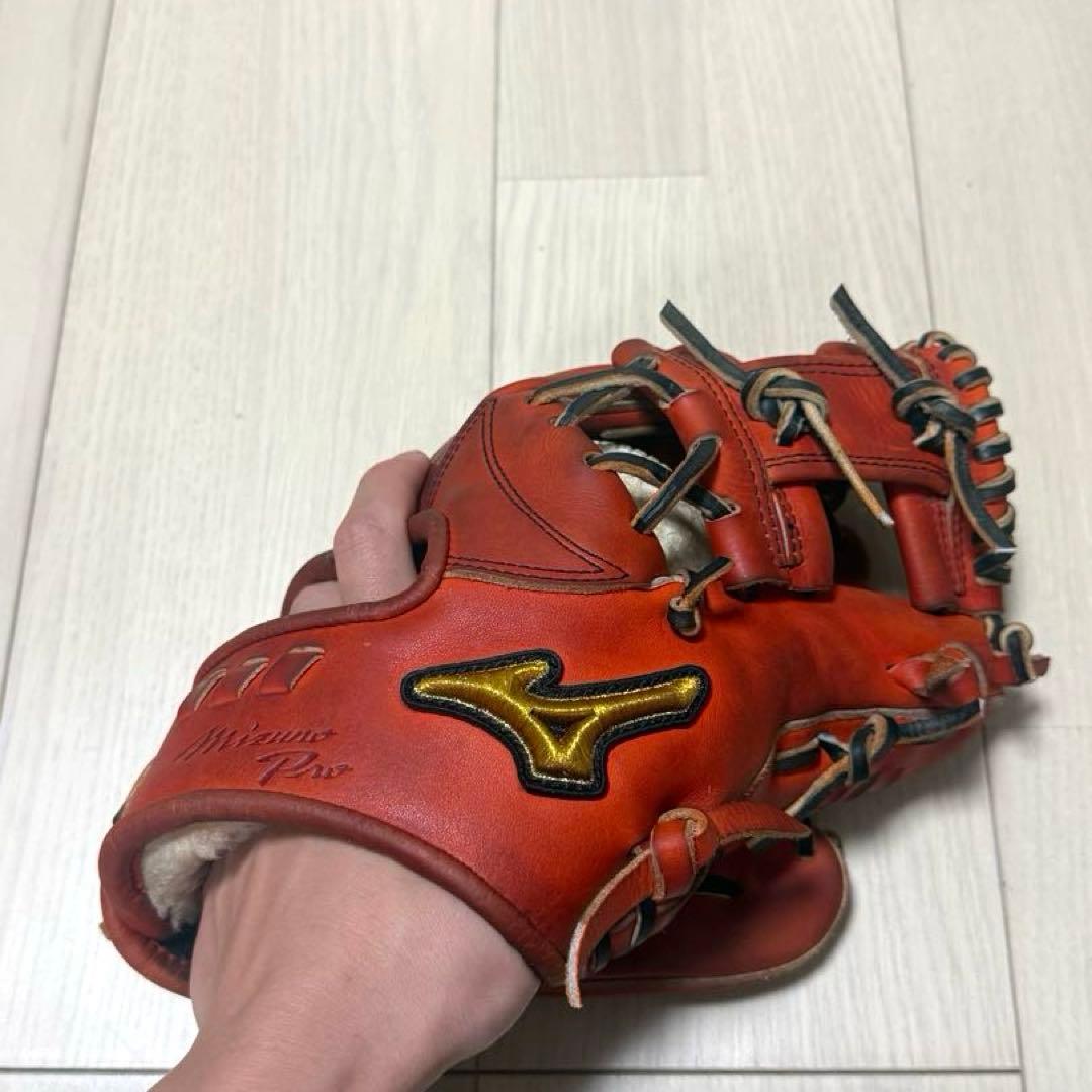 ミズノプロ軟式内野手グラブ