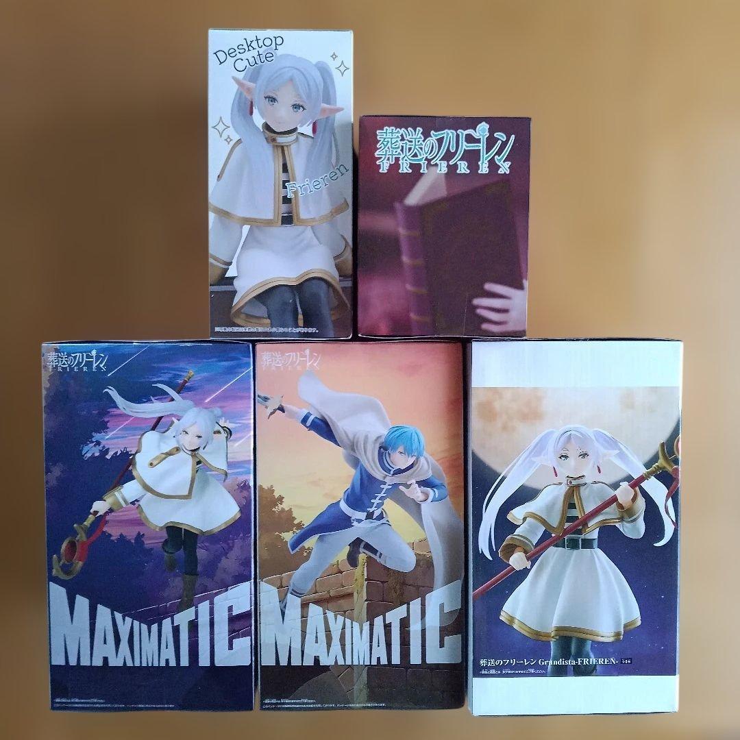 【タイムセール中】葬送のフリーレンフィギュア５体セット