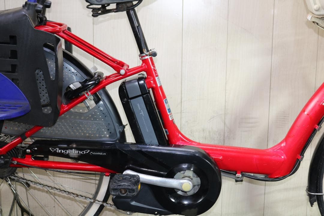 ブリヂストンアンジェリーノアシスタA26L82 22-26型6AH　赤