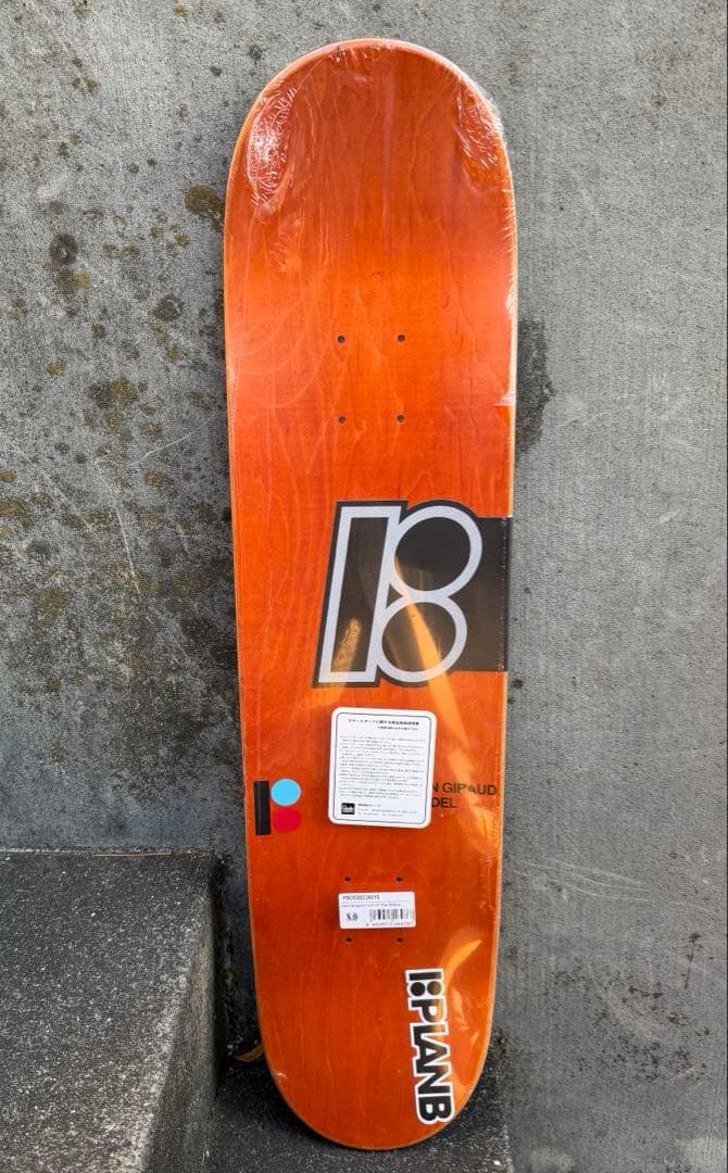新品PLAN B skateboards デッキ 8.0inch