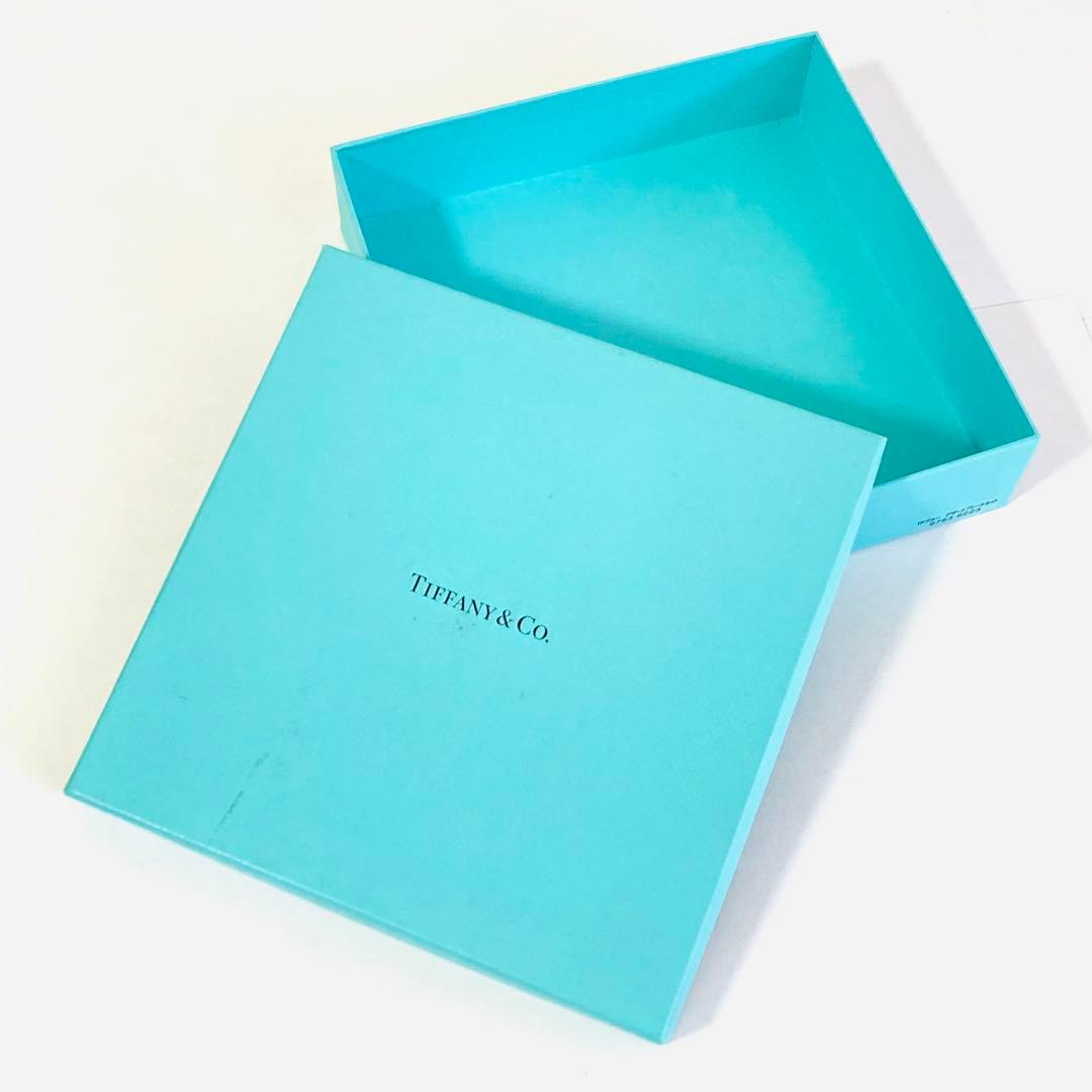 TIFFANY&CO. カラーブロック ブルー デザートプレートセット
