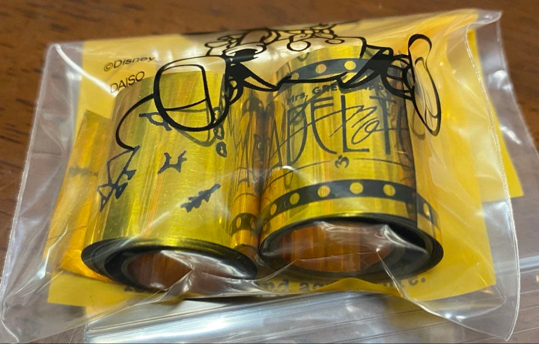 【新品・未使用】ミセス　ヘアタイ　銀テープ2種類付き