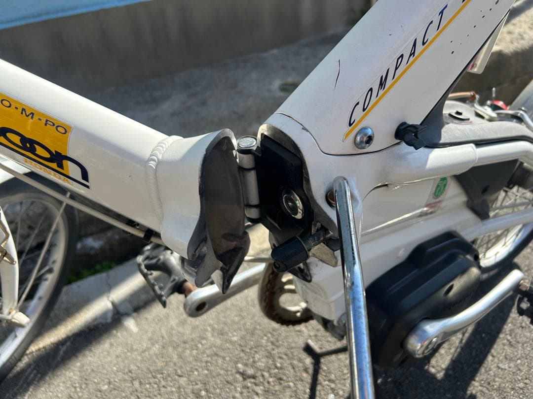 兵庫県神戸市より！ホンダ　ラクーン　電動アシスト自転車ジャンクレストア用に如何？