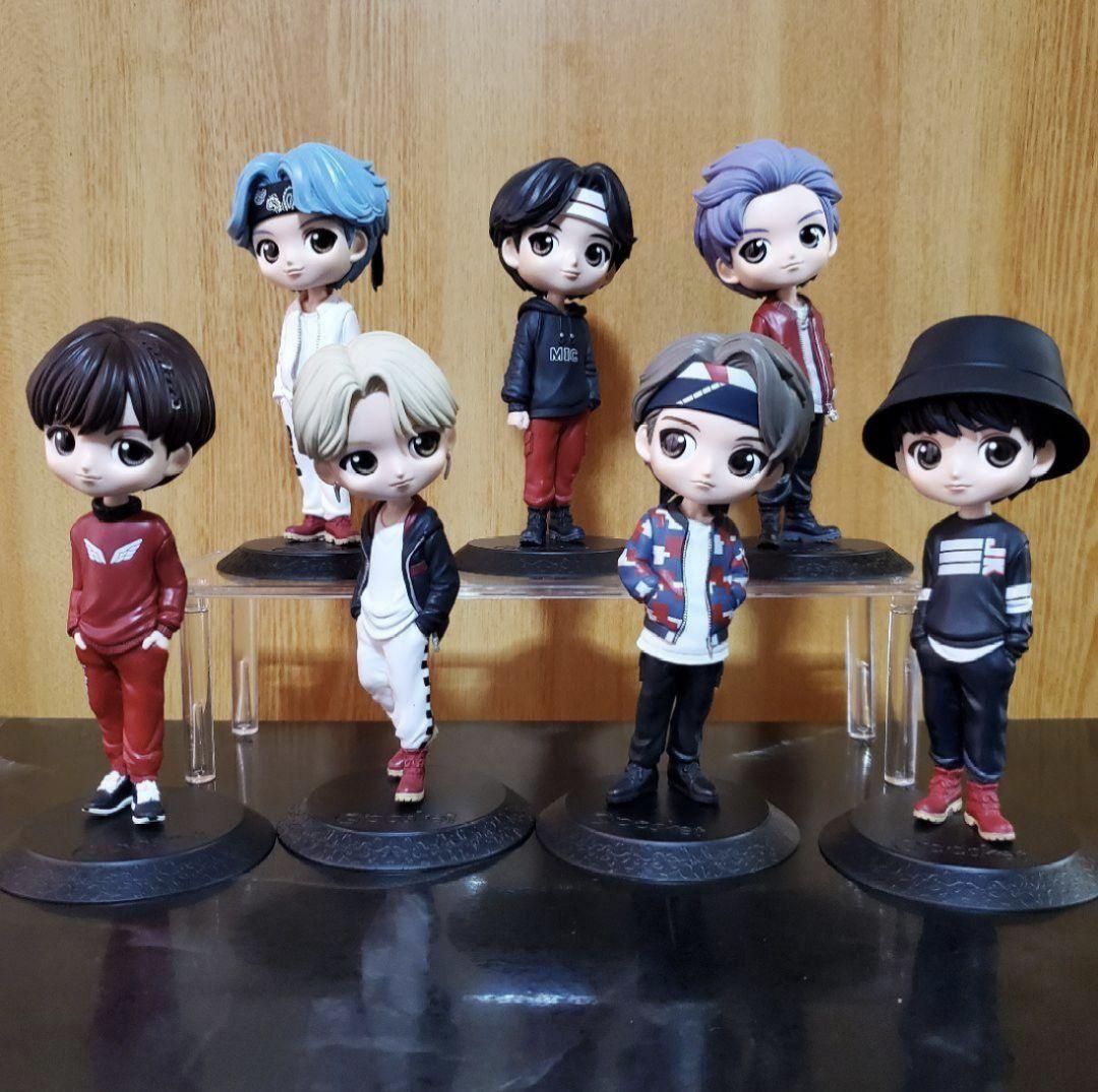 TinyTAN Qposket フィギュア Aカラー７点 bts　マイドロ