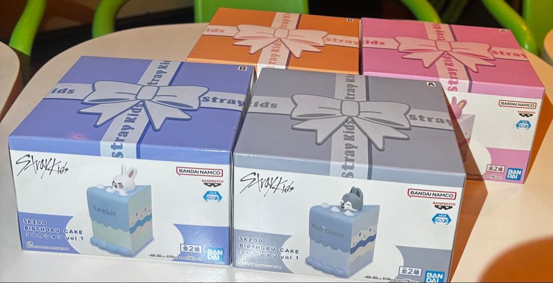 【新品未使用】SKZOO BIRTHDAY CAKE コレクション 4種セット
