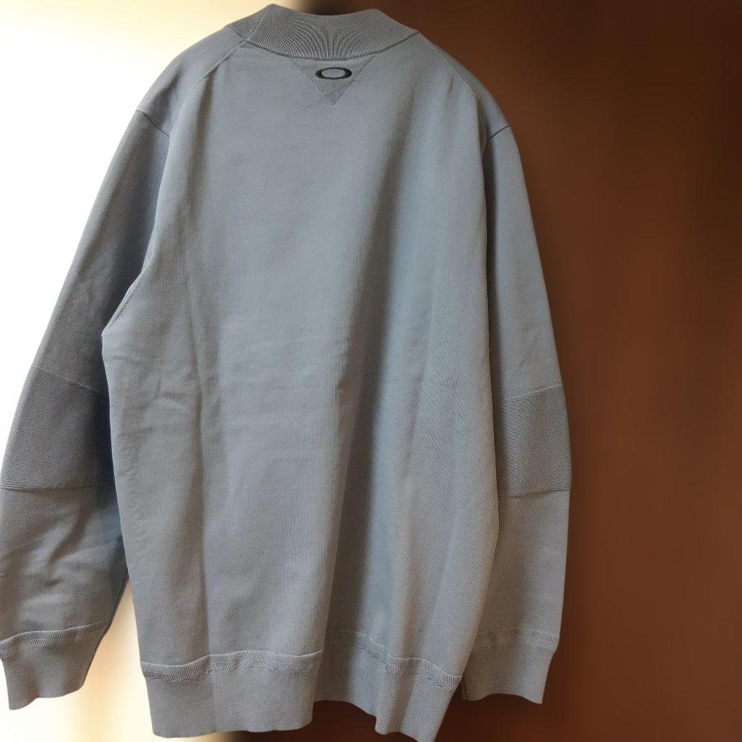 新品オークリーゴルフ　メンズロングセーターシャツ　Skull MockShirt