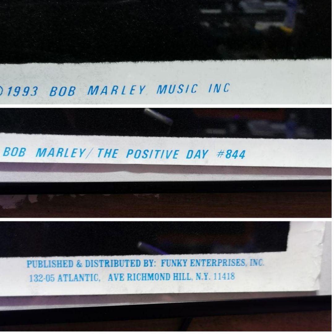 90s ヴィンテージ　ブラックライトポスター　ボブマーリー