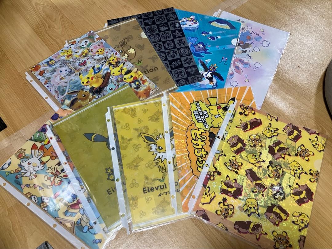 ポケモンセンター限定　クリアファイル 大量まとめ売り