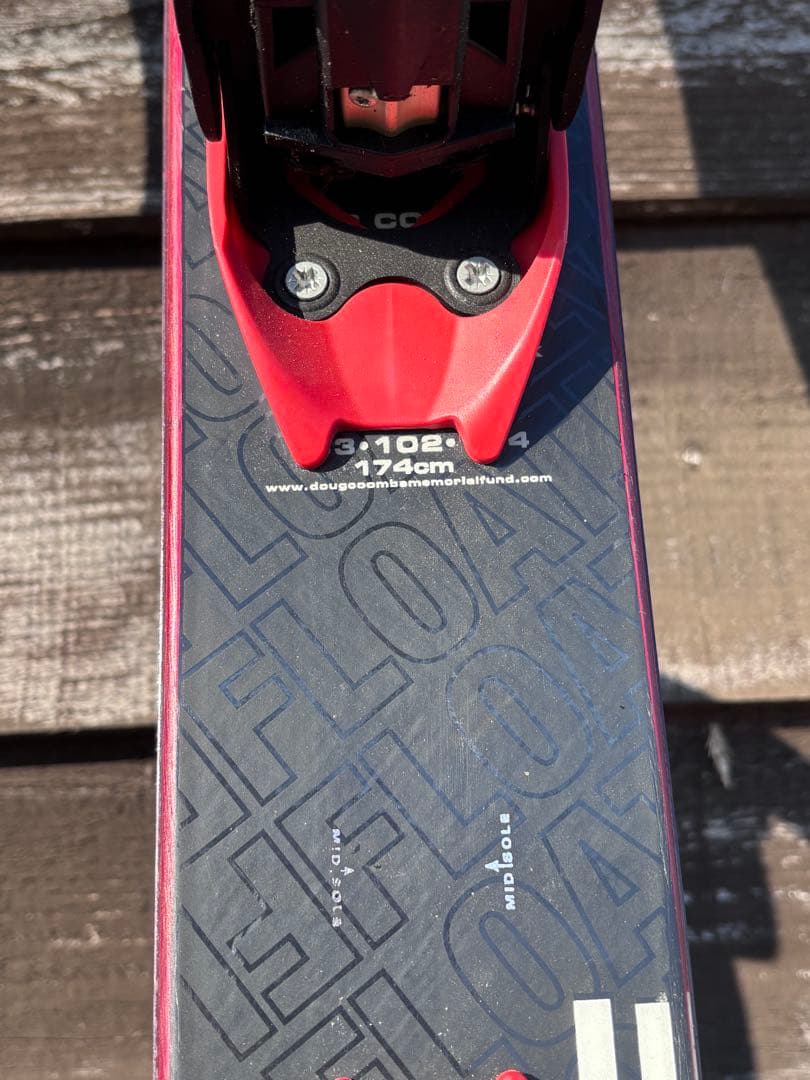 K2 Coomba Apache 174 Diamir 山スキービンディング付