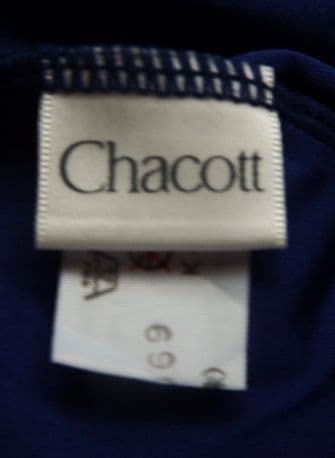 chacottチャコット製オレンジと紺のオールタイツレオタード