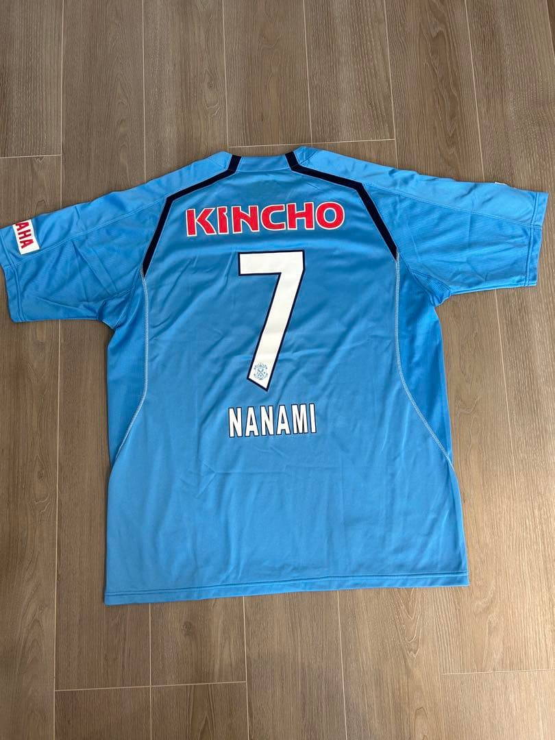 【美品】ジュビロ磐田　2004年　ホーム　ユニフォーム　名波浩　7番　XOサイズ