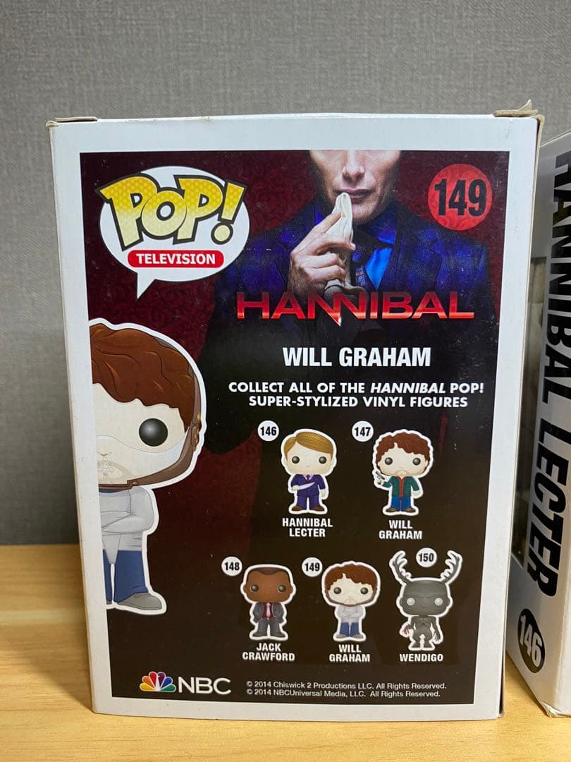 Will Graham & Hannibal Lecter ファンコpop