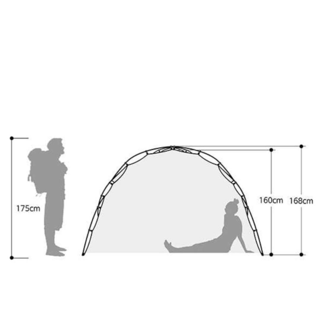 Backcountry Orison オリソン テント 収納袋ダメージあり