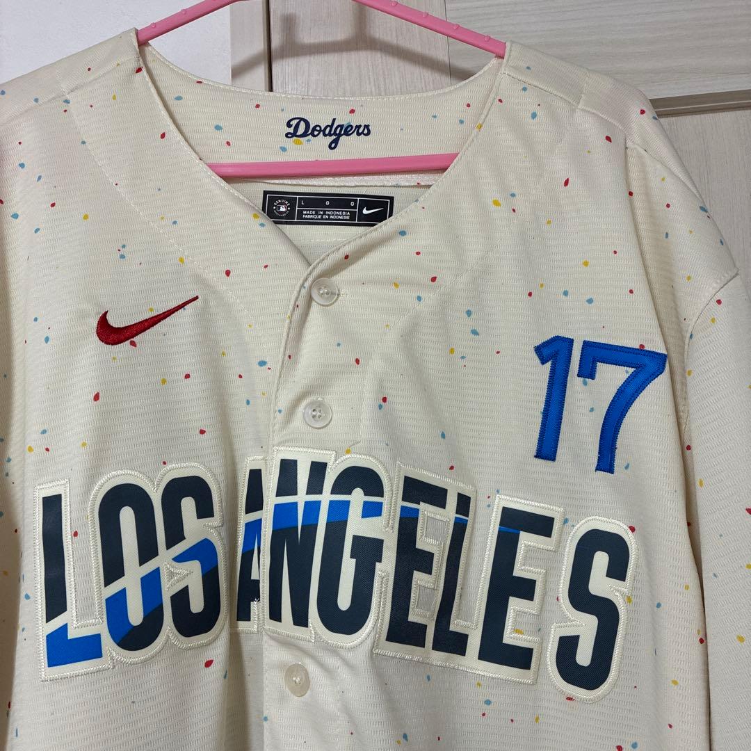 ★タグ付新品未使用★大谷翔平ドジャースシティコネクトユニフォーム MLB正規品