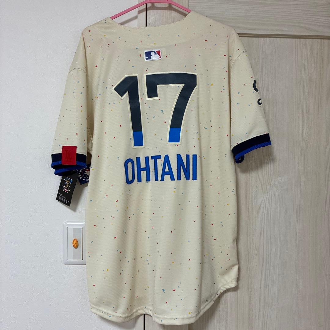 ★タグ付新品未使用★大谷翔平ドジャースシティコネクトユニフォーム MLB正規品
