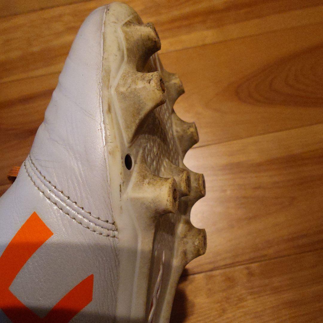 ASICS サッカー スパイク 23.5 DS LIGHT ホワイト/オレンジ