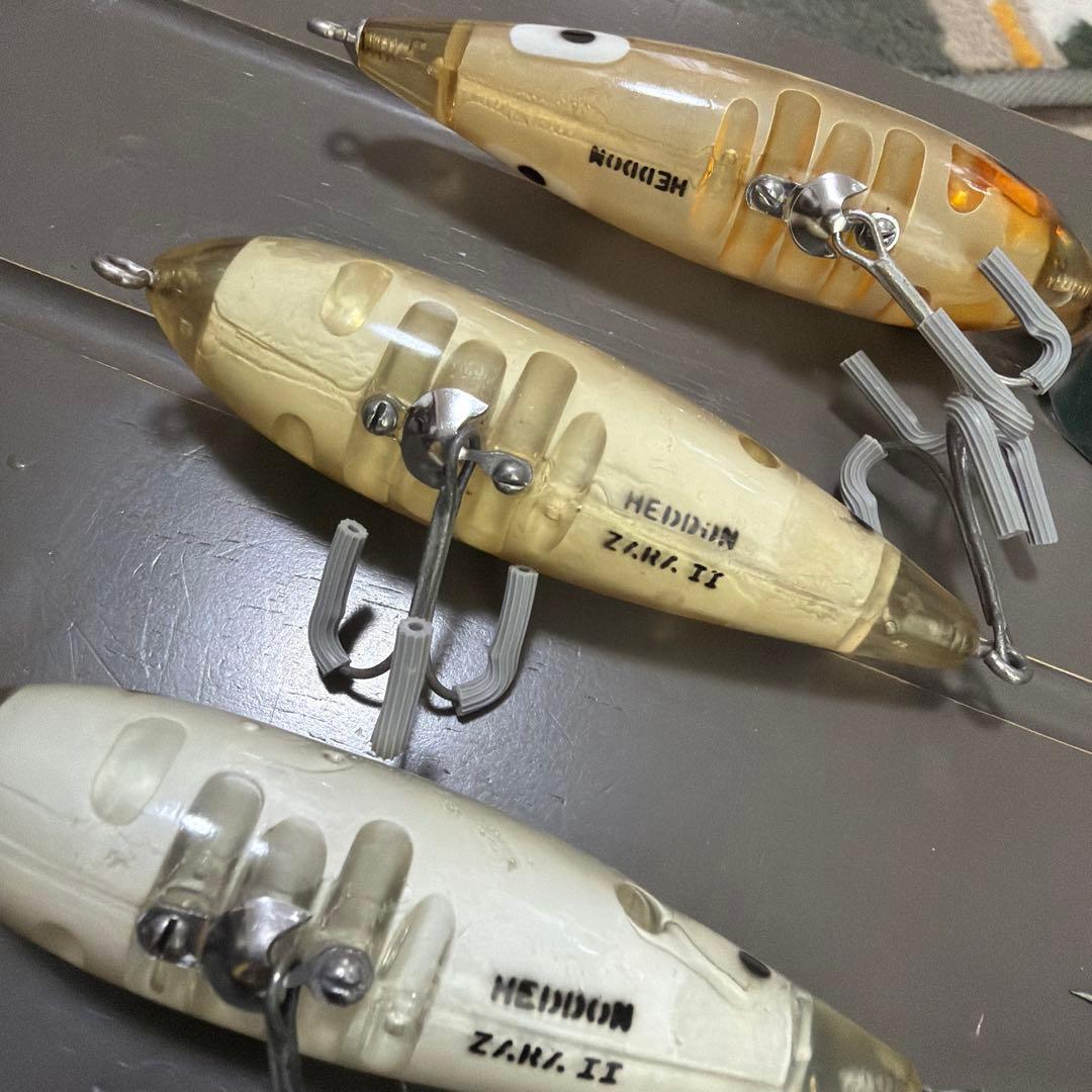 オールド　ヘドン　ザラII ウンデッドザラ　クリア　３個セット！