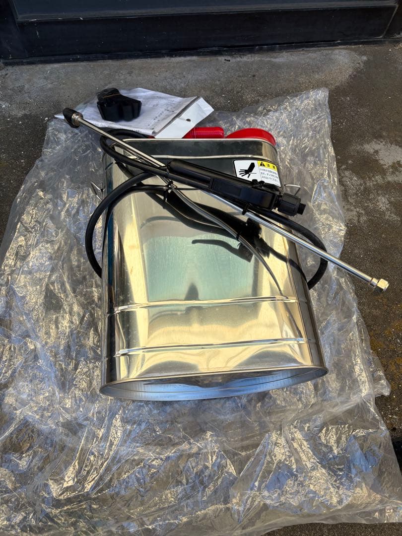 【未使用品】丸山　BIG-Mステンレス製　噴射機　肩掛9B型9L