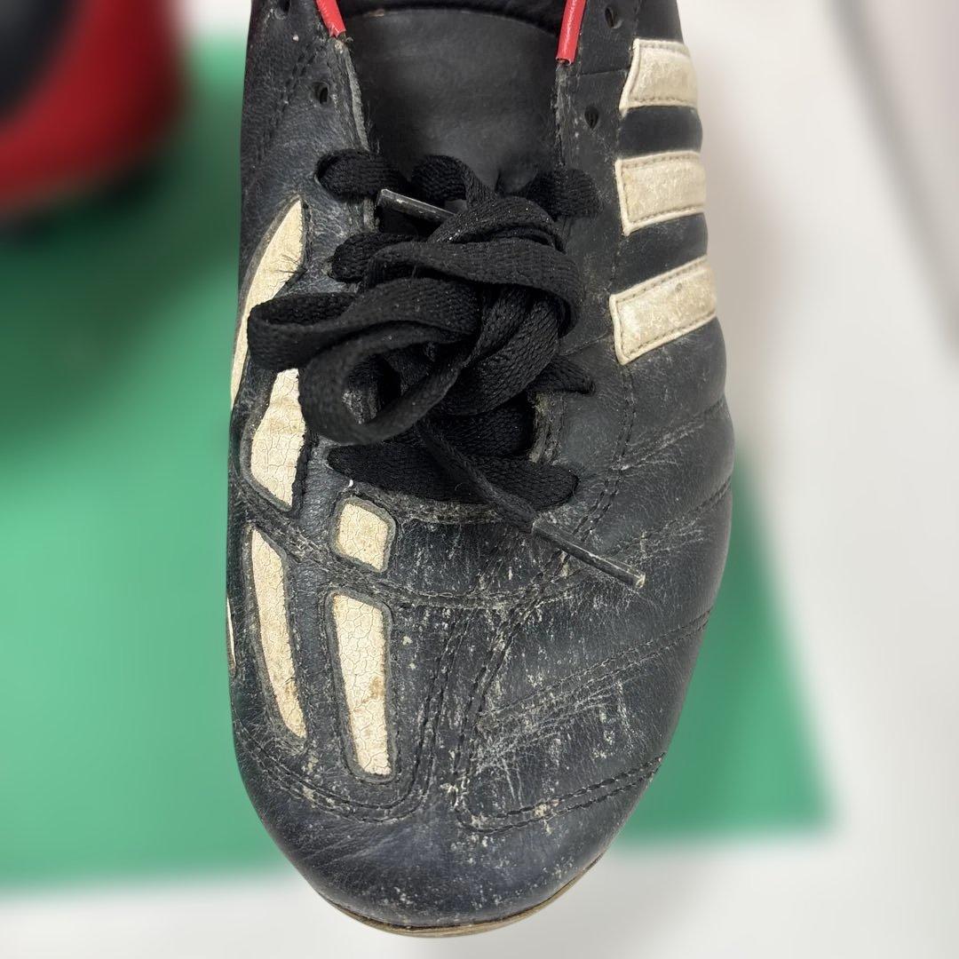 アディダス　サッカースパイク　プレデターマニア 27㎝ 黒/赤　現状渡し