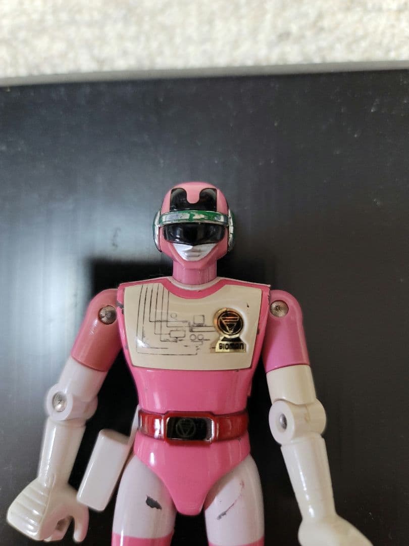 超合金 フィギュア 超電子バイオマン ピンクファイブ GC-11 戦隊 当時物