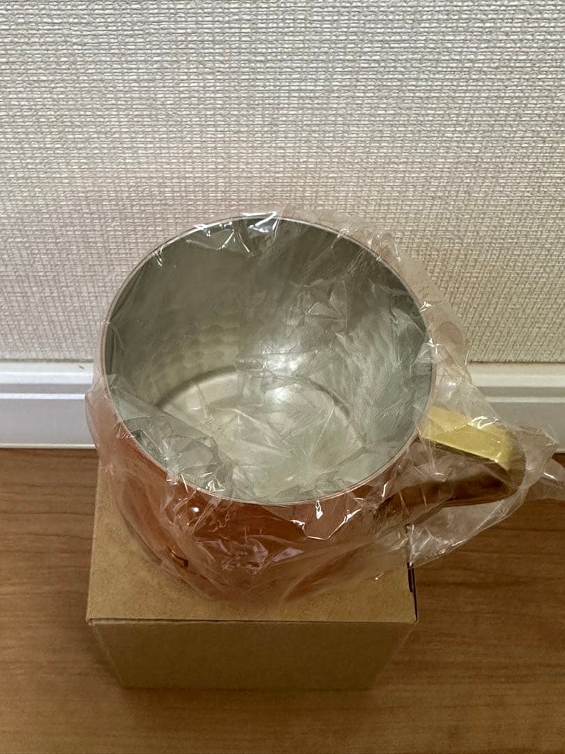 MOAI　純銅の槌目マグカップ