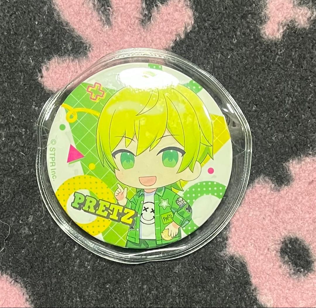 【AMPTAK×COLORS ぷりっつ 缶バッジ】