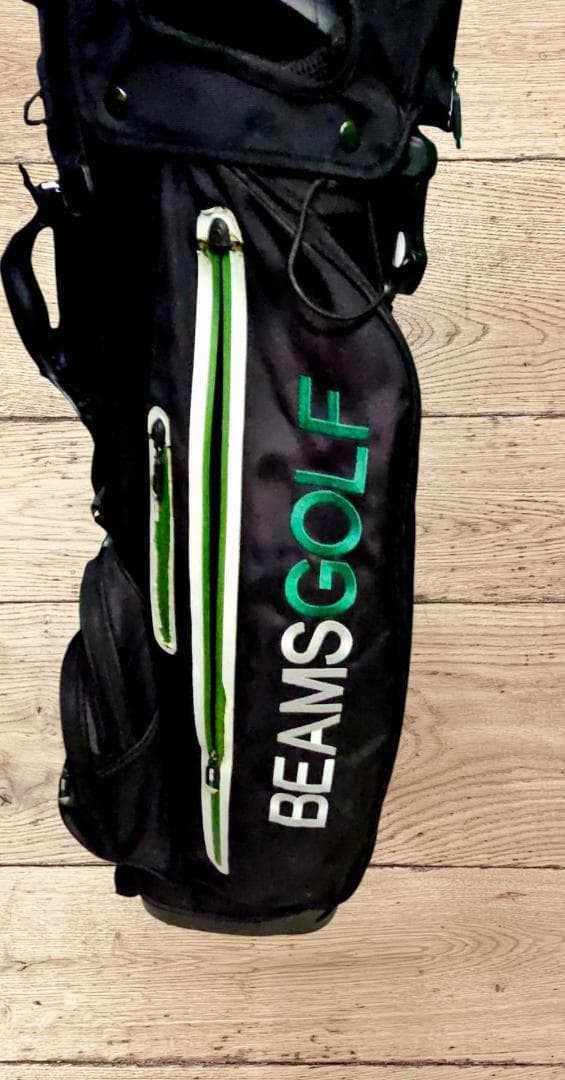 送料無料/美品　BEAMS GOLF ゴルフバッグ・スタンド式キャディバッグ