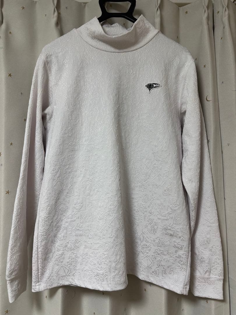 BEAMS GOLF×Keith Haring 長袖 モックネック ゴルフ S