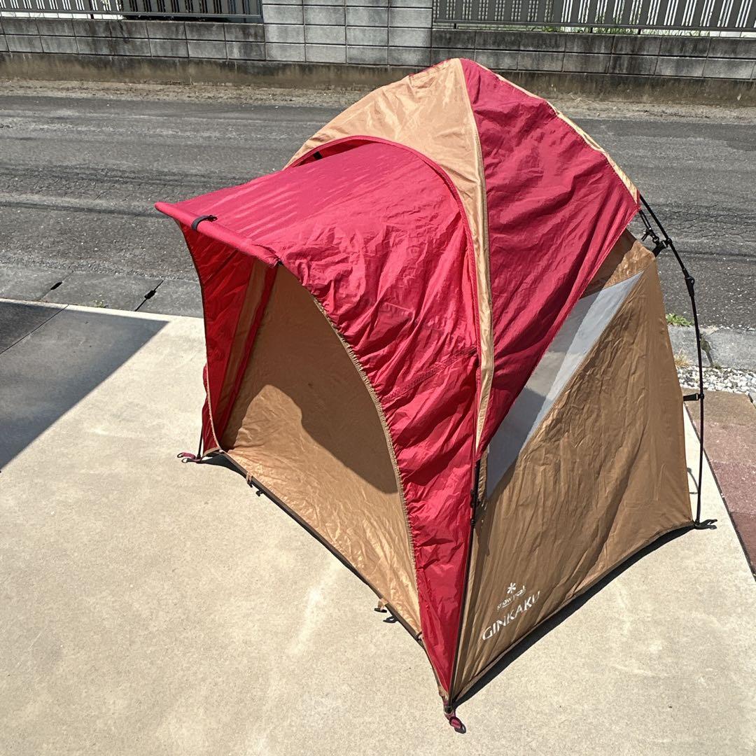 廃盤品 スノーピーク 銀閣 ヘラテント  peak 希少