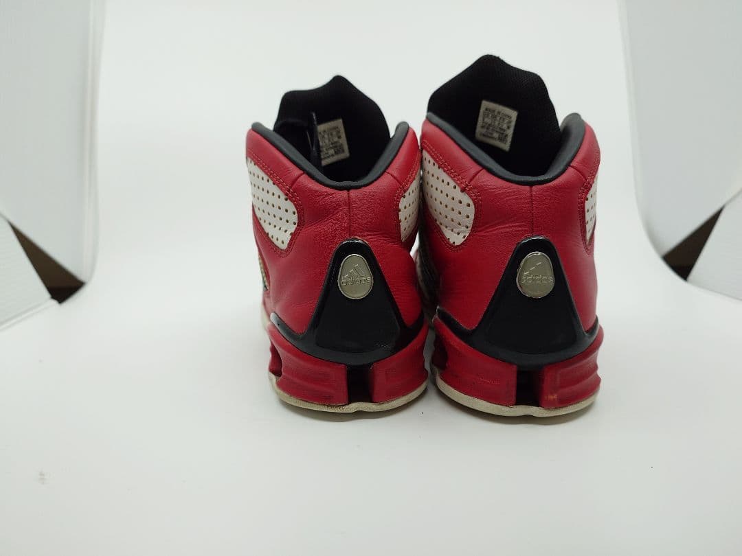 adidas バスケットボールシューズ 赤/白