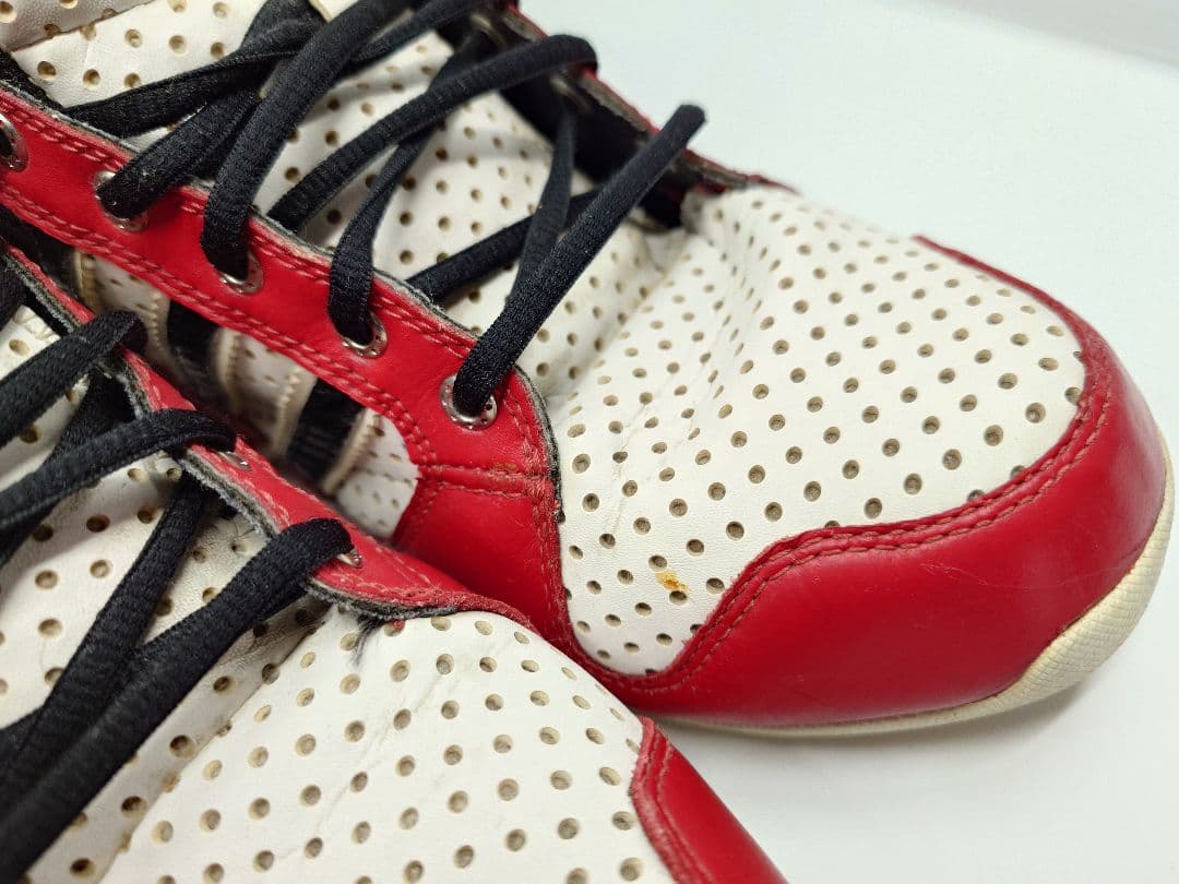 adidas バスケットボールシューズ 赤/白