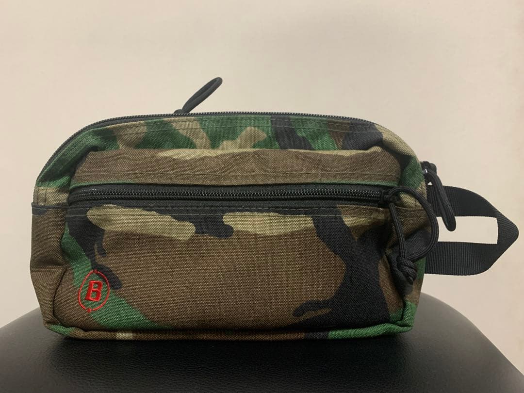 BRIEFING DOUBLE ZIP POUCH-3 GOLF ポーチ